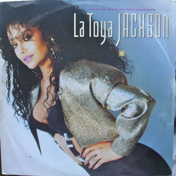 La Toya Jackson - You're Gonna Get Rocked - Used Vinyl Record 12" image 1