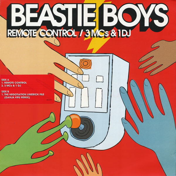 Beastie Boys - Remote Control / 3 MCs & 1 DJ - Used Vinyl Record 12" image 1
