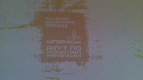 Whitehouse - Ain't No Mountain High Enough - Used Vinyl Record 1 image 1