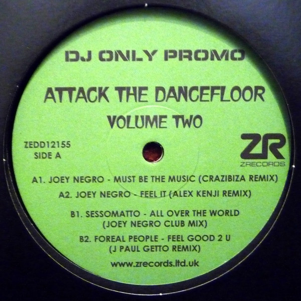 Various - Attack The Dancefloor Volume Two - Vinyl Record 12" image 1