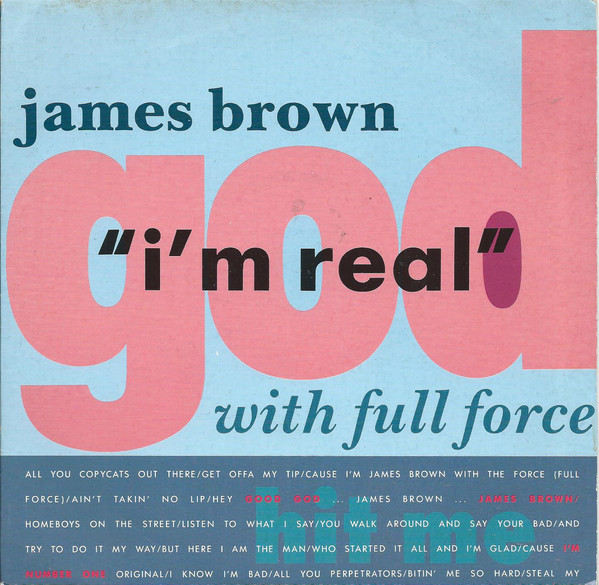 James Brown - I'm Real - Used Vinyl Record 7" image 1