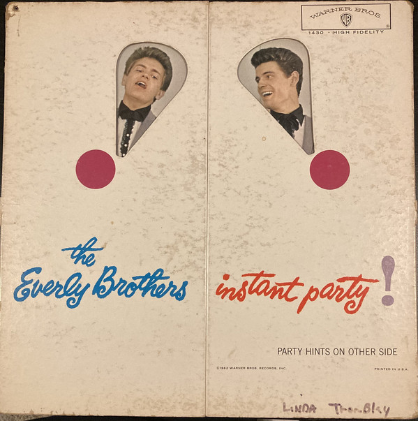 Everly Brothers - Instant Party - Used Vinyl Record image 1