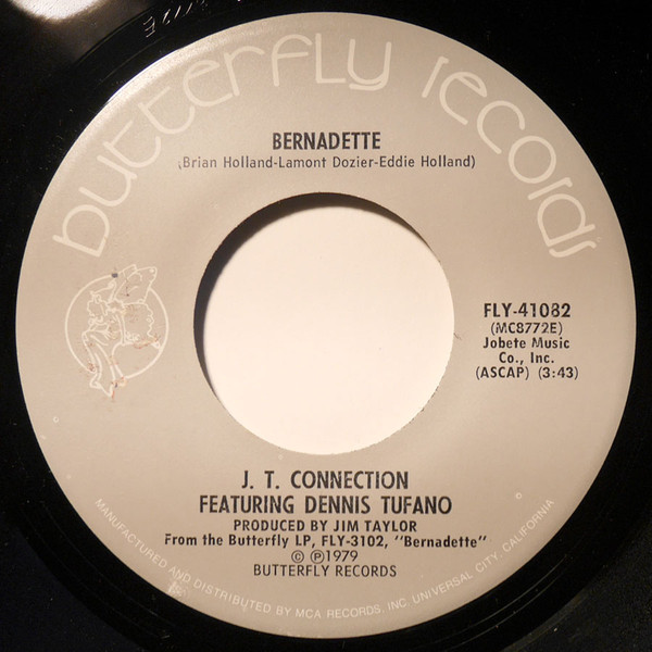 J.T. Connection - Bernadette / Relationships - Used Vinyl Record 7" image 1