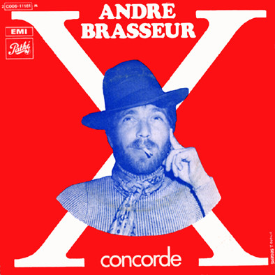 Andre Brasseur - X / Concorde - Vinyl Record 7" image 1