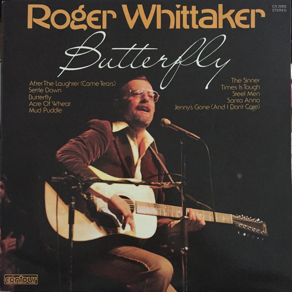 Roger Whittaker - Butterfly - Used Vinyl Record image 1