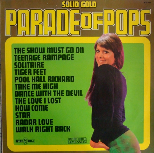 Unknown Artist - Solid Gold Parade Of Pops - Used Vinyl Record image 1