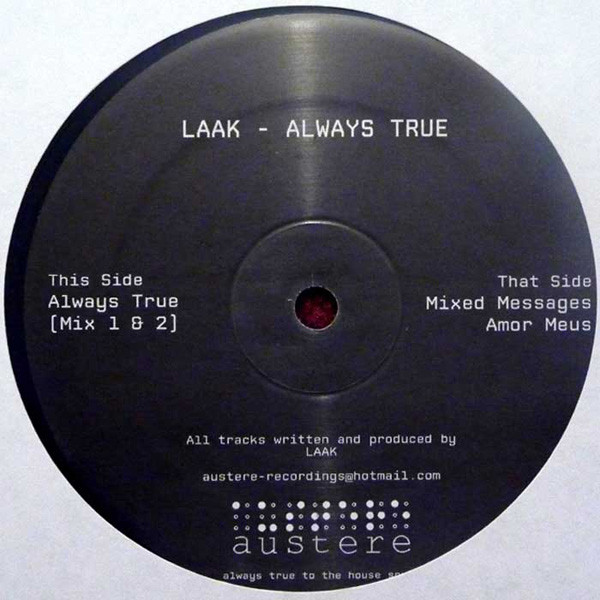 Laak - Always True - Vinyl Record 12" image 1