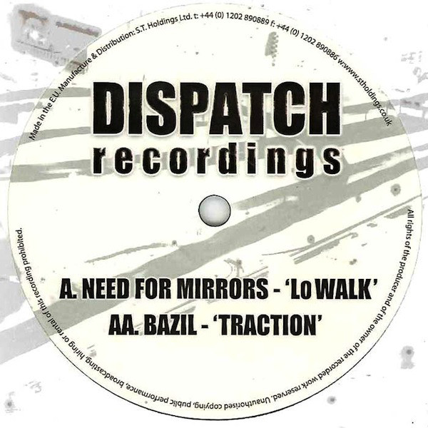Need For Mirrors - Lo Walk / Traction - Vinyl Record 10" image 1