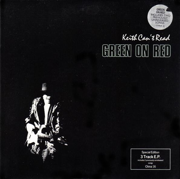 Green On Red - Keith Can't Read - Used Vinyl Record 7" image 1