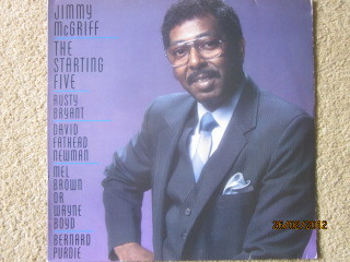 Jimmy McGriff - Starting Five - Used Vinyl Record image 1