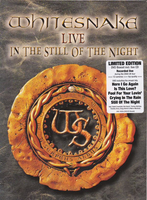 Whitesnake - Live In The Still Of The Night - Used DVD image 1