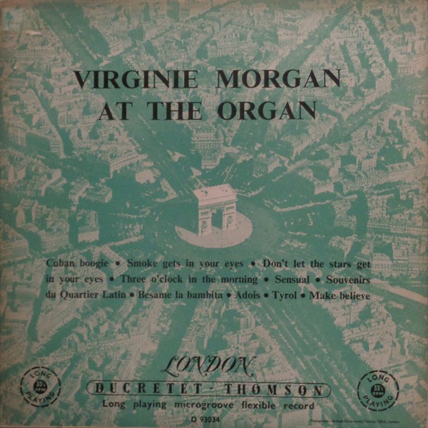 Virginie Morgan - At The Organ - Used Vinyl Record image 1