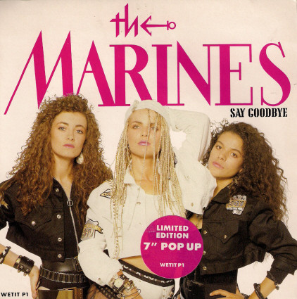 Marines - Say Goodbye - Used Vinyl Record 7" image 1