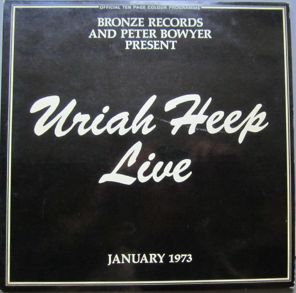 Uriah Heep - Live - Used Vinyl Record image 1