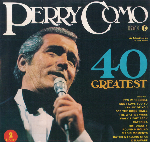 Perry Como - 40 Greatest - Used Vinyl Record image 1