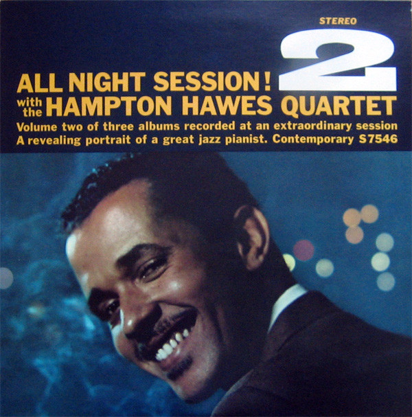 Hampton Hawes Quarte - All Night Session! Vol. 2 - Used Vinyl Record image 1