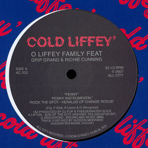O Liffey Family - Cold Liffey' - Vinyl Record 12" image 1