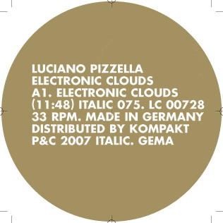 Luciano Pizzella - Electronic Clouds - Vinyl Record 12" image 1