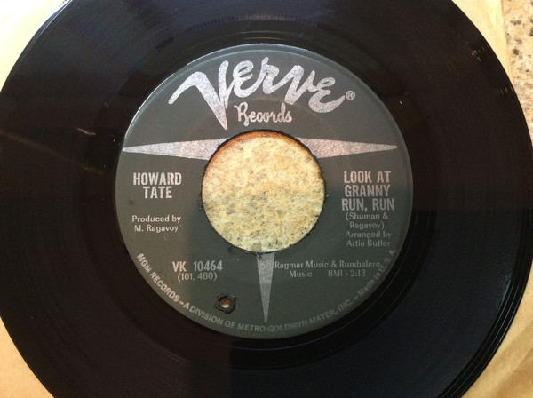Howard Tate - Look At Granny Run Run / Half A Man - Used Vinyl Record image 1