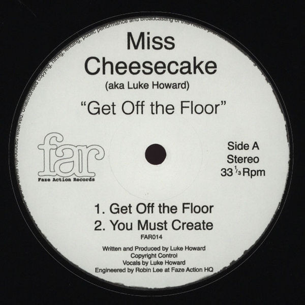 Miss Cheesecake - Get Off The Floor - Vinyl Record 12" image 1