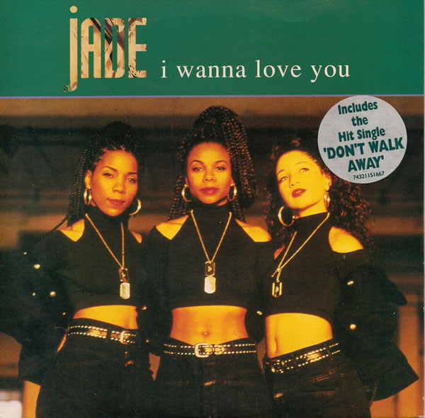 Jade - I Wanna Love You - Used Vinyl Record 7" image 1
