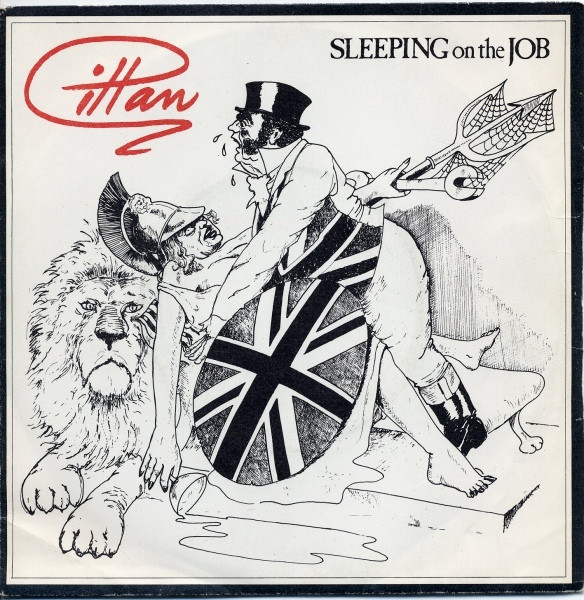 Gillan - Sleeping On The Job - Used Vinyl Record 7" image 1
