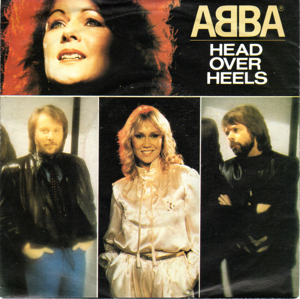ABBA - Head Over Heels - Used Vinyl Record 7" image 1