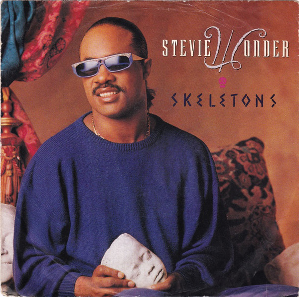 Stevie Wonder - Skeletons - Used Vinyl Record 7" image 1