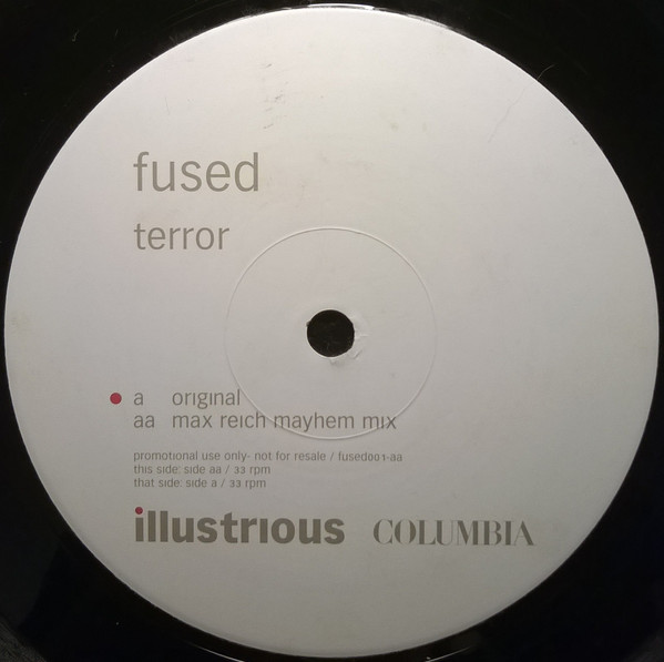Fused - Terror - Used Vinyl Record 12" image 1