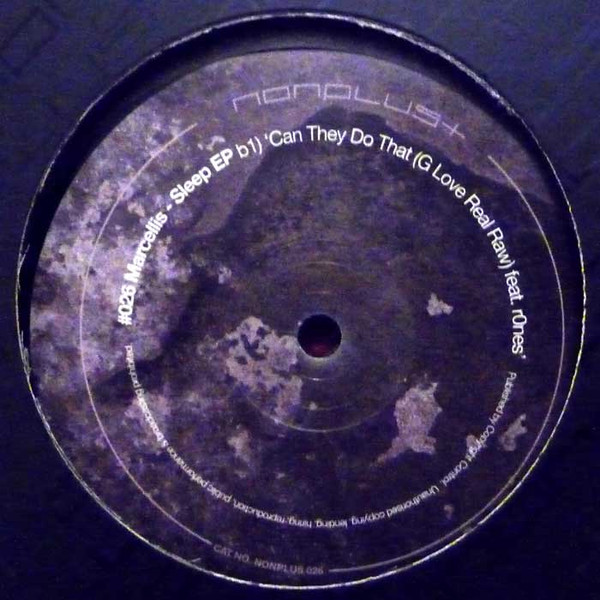 Marcellis - Sleep EP - Vinyl Record 12" image 1