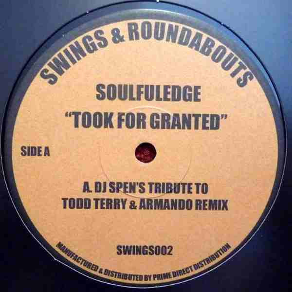 Soulfuledge - Took For Granted - Vinyl Record 12" image 1