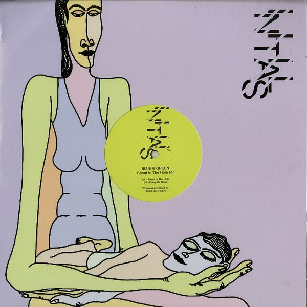 Blue & Green - Shard In The Hole EP - Vinyl Record 12" image 1