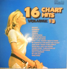 Unknown Artist - 16 Chart Hits Volume 13 - Used Vinyl Record image 1