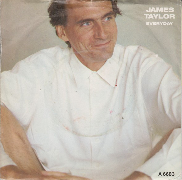James Taylor - Everyday - Used Vinyl Record 7" image 1