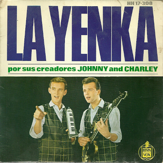 Johnny & Charley - La Yenka - Used Vinyl Record 7" image 1