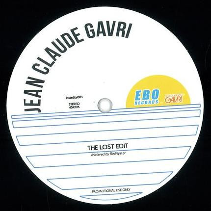 Jean Claude Gavri - Lost Edit - Vinyl Record 12" image 1
