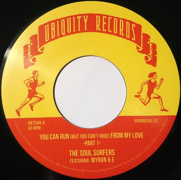 Soul Surfers - You Can Run (But You Can't Hide) From My Love - Vinyl image 1