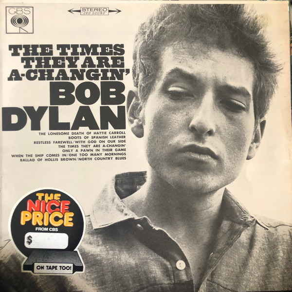 Bob Dylan - Times They Are A-Changin' - Used Vinyl Record image 1