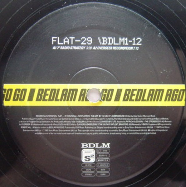 Bedlam Ago Go - Flat-29 - Used Vinyl Record 12" image 1