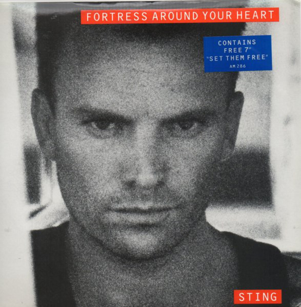 Sting - Fortress Around Your Heart - Used Vinyl Record 7" image 1