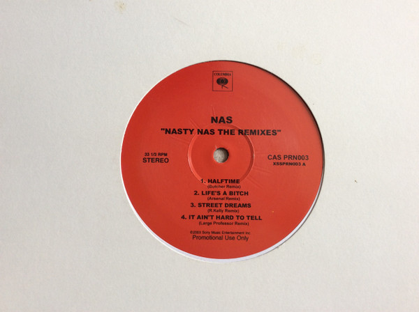 Nas - ty  The Remixes - Vinyl Record 12" image 1