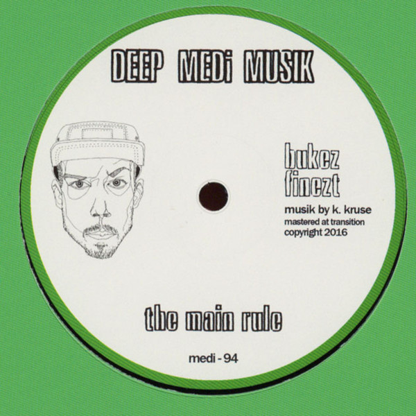 Bukez Finezt - Main Rule / Unknown Force - Vinyl Record 12" image 1