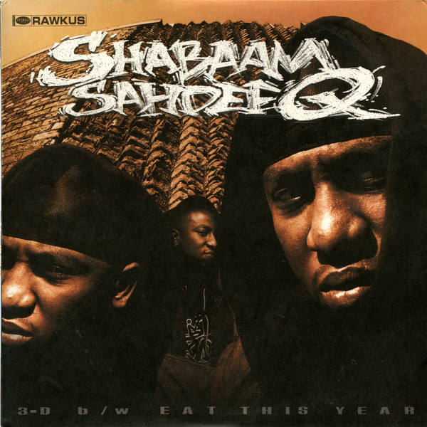Shabaam Sahdeeq - 3-D - Used Vinyl Record 12" image 1