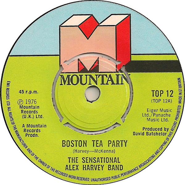 Sensational Alex Har - Boston Tea Party - Used Vinyl Record 7" image 1