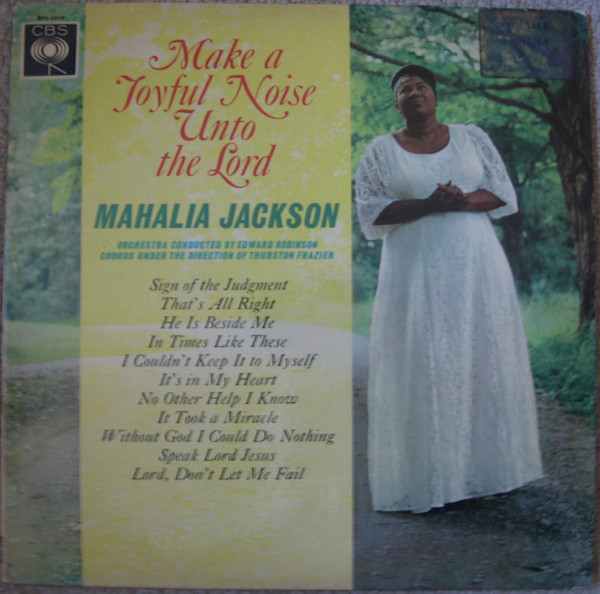 Mahalia Jackson - Make A Joyful Noise Unto The Lord - Used Vinyl Record image 1