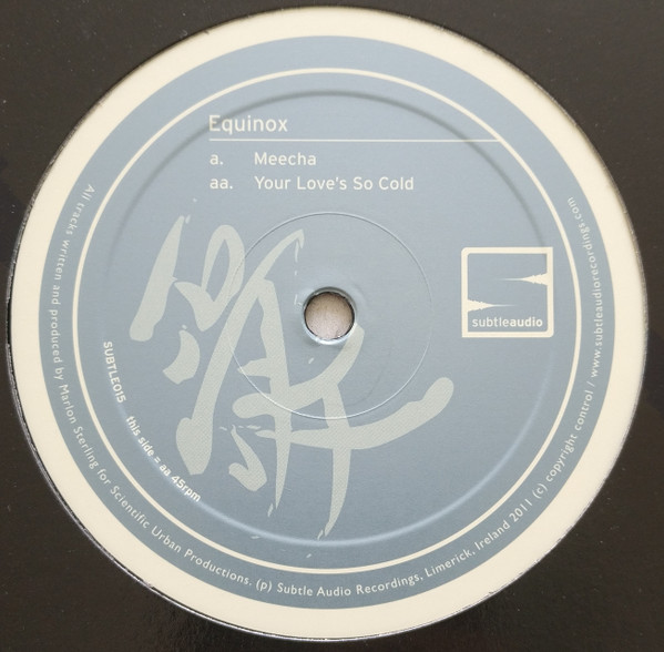 Equinox - Meecha / Your Love's So Cold - Vinyl Record 12" image 1