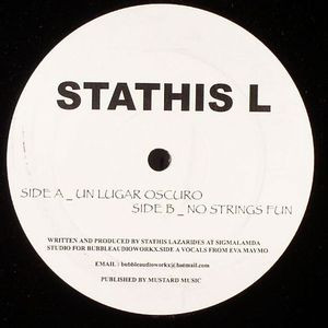 Stathis Lazarides - Un Lugar Oscuro / No Strings Fun - Vinyl Record 1 image 1
