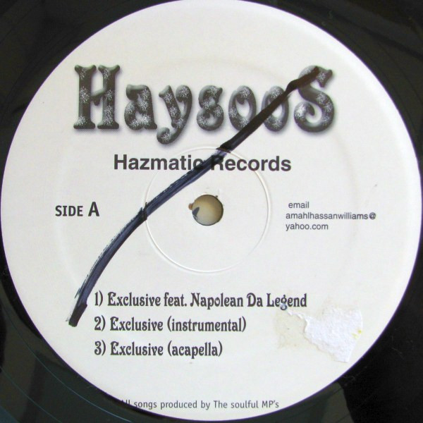 Haysoos - Exclusive - Vinyl Record 12" image 1