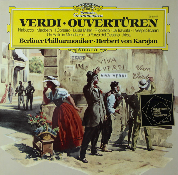 Giuseppe Verdi - Verdi - Ouverturen - Used Vinyl Record image 1
