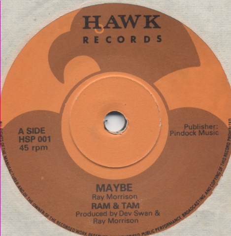 Ram & Tam - Maybe / Here I Am - Used Vinyl Record 7" image 1